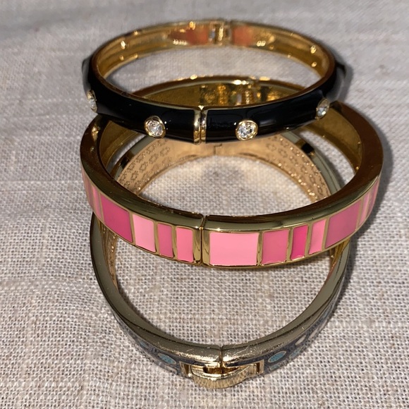 Vera Bradley Bangle Bracelet set of 3 - Picture 2 of 8